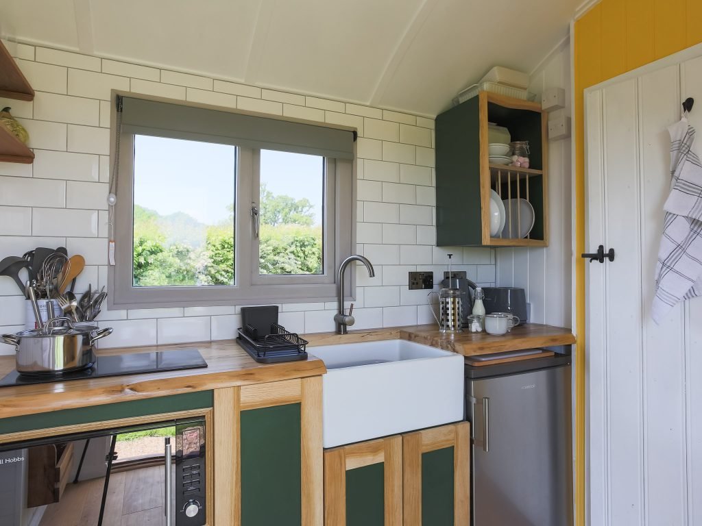 Handmade Kitchen in Romney Hut